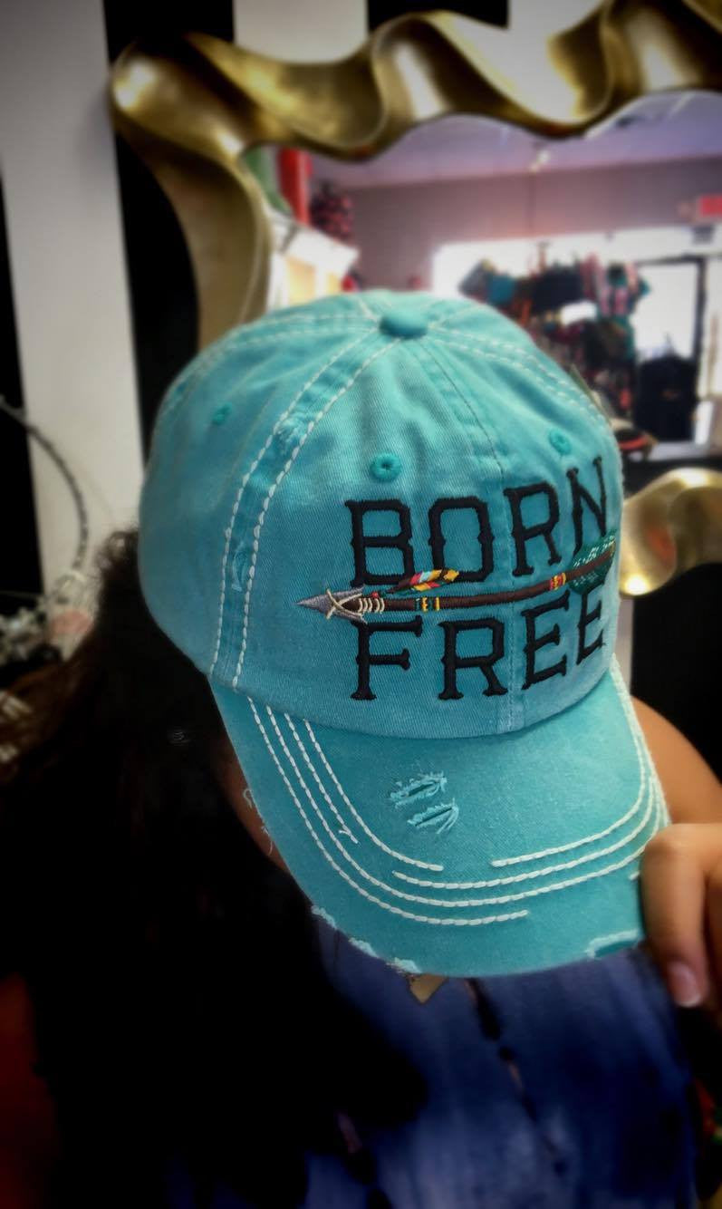 Born Free Distressed Hat